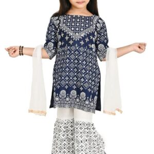 NEW JON Girls Cotton Anarkali Salwar Suit Set ? Comfortable and Stylish