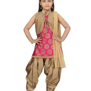 Aarika Girls Silk Salwar Suit ? Elegant Ethnic Wear for Festive Days