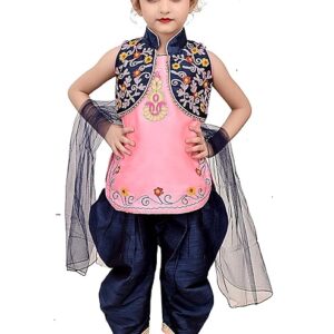 Maurya Traditional Patiala Punjabi Suit Dress for Girls ? Simple and Stylish